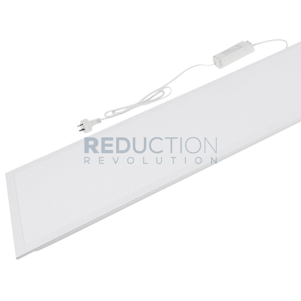 1200 x 300 Tri Colour LED Panel Light 36W 5 Yr Warranty