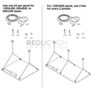 LED Panel Wire Suspension Kit