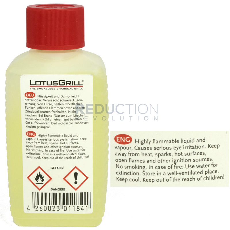 LotusGrill Ethanol Safety Fuel Gel 200ml - Charcoal Fire Starter
