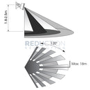 PIR Motion Sensor Detection Area