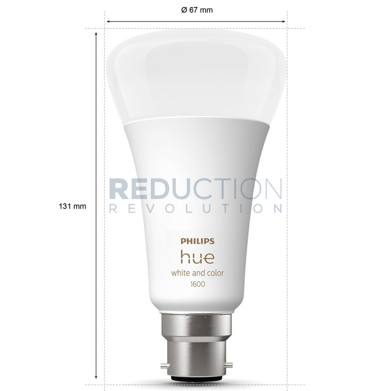Philips Hue Bulb B22 15W - White & Colour