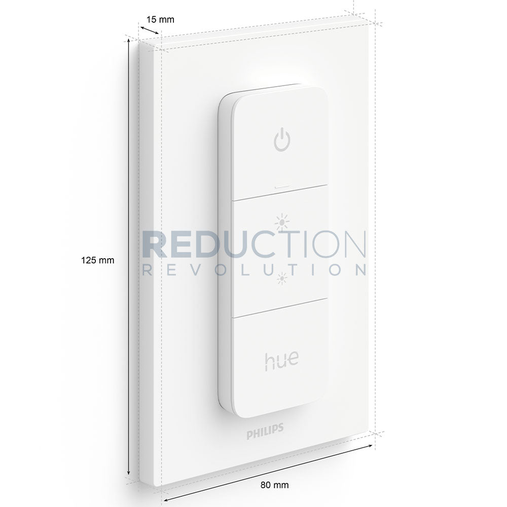 Philips Hue Dimmer Switch Smart Wall Plate & Remote