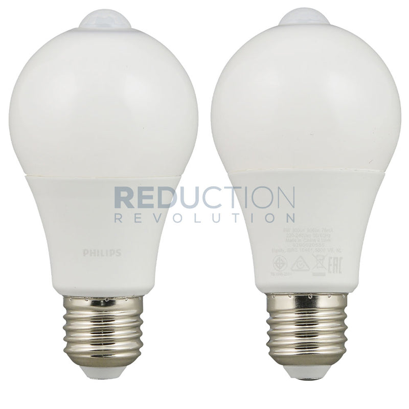 Philips LED Bulb E27 8W With Motion Sensor