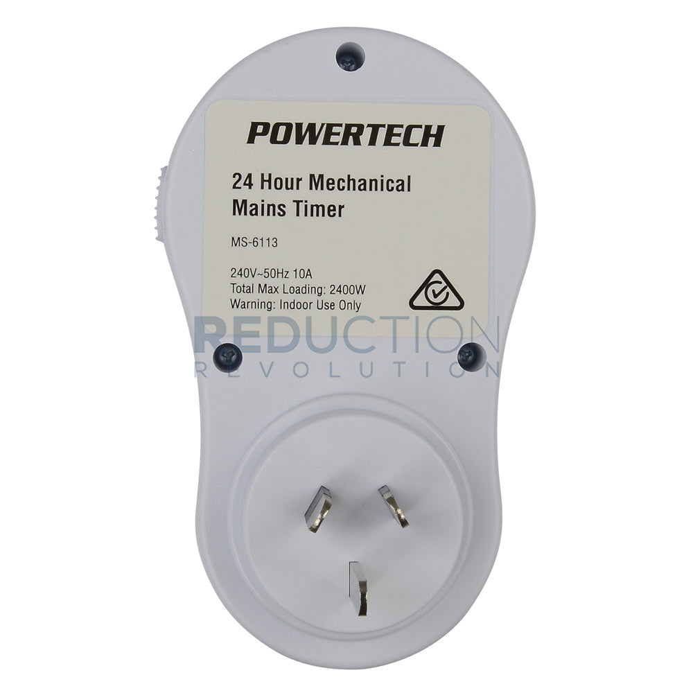 24 Hour Plug-In Mains Timer Switch