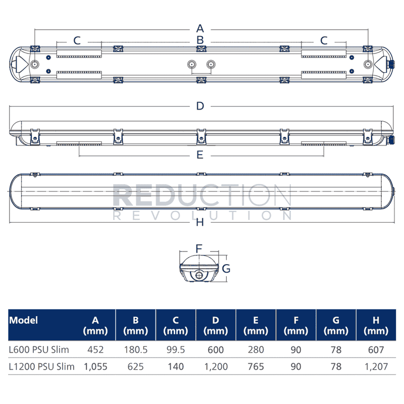 Philips Weatherproof LED Batten