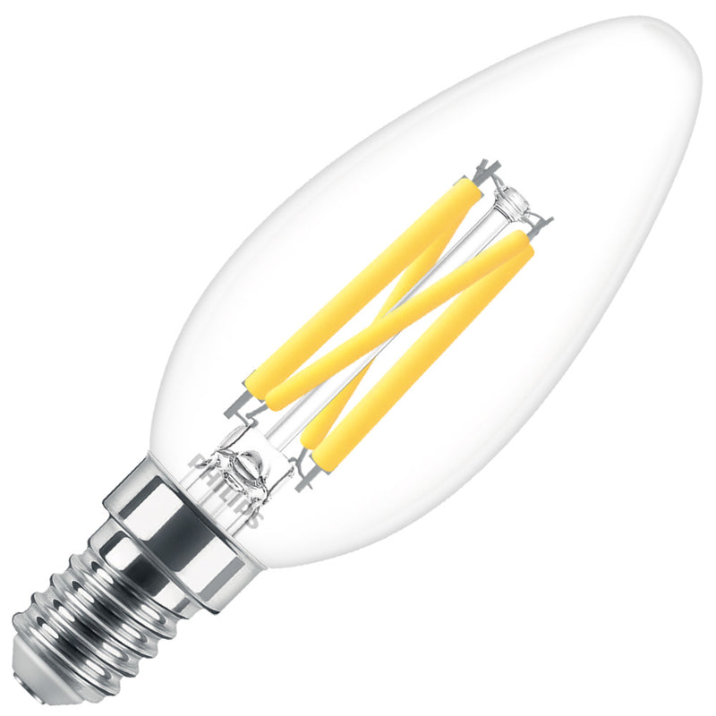 Philips LED Candle Bulb E14 3.5W Dimmable