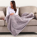 Sunbeam Sherpa Fleece Heated Throw