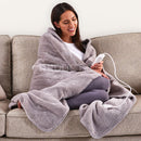 Sunbeam Sherpa Fleece Heated Throw