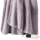 Sunbeam Sherpa Fleece Heated Throw