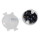 10 Pack of Surface Mount Power Sockets 240V 10A