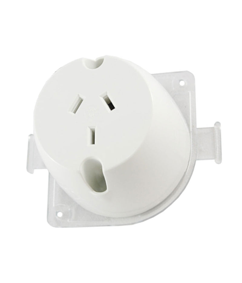10 Pack of Surface Mount Power Sockets 240V 10A