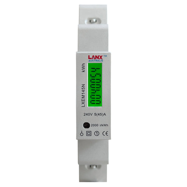 LANX Electricity Sub Meter - Single Phase, 45A