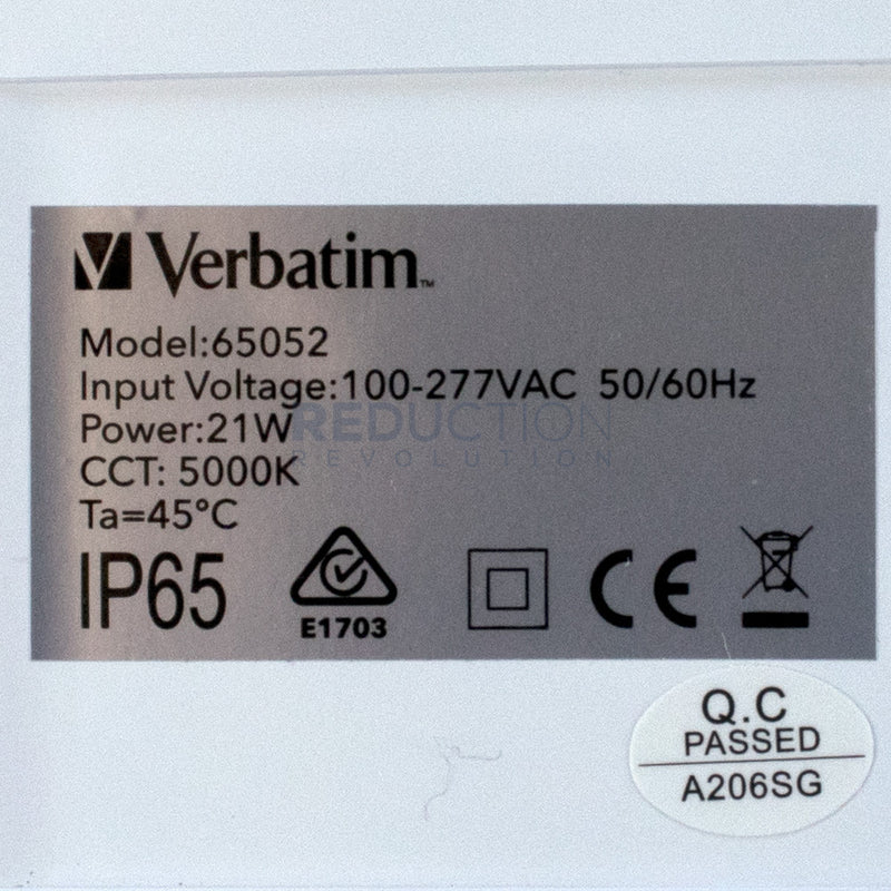 Verbatim Slimline Weatherproof LED Batten