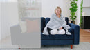 Sunbeam Faux Fur Heated Throw